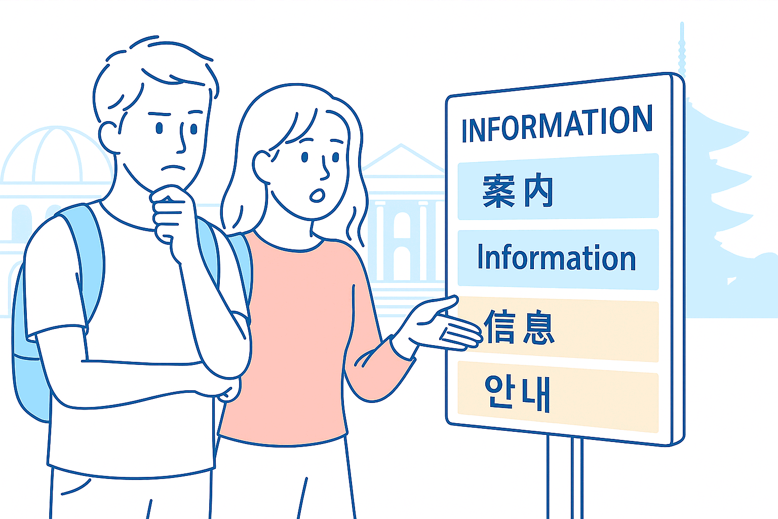 観光施設の翻訳対応｜言語選定のコツ