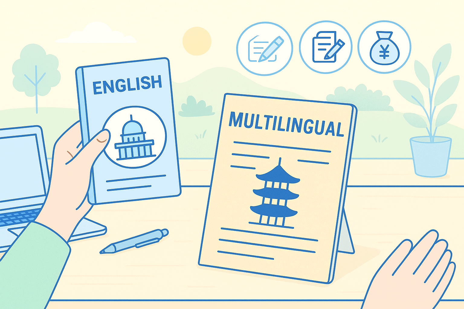 多言語パンフレット翻訳の費用と安く抑える方法